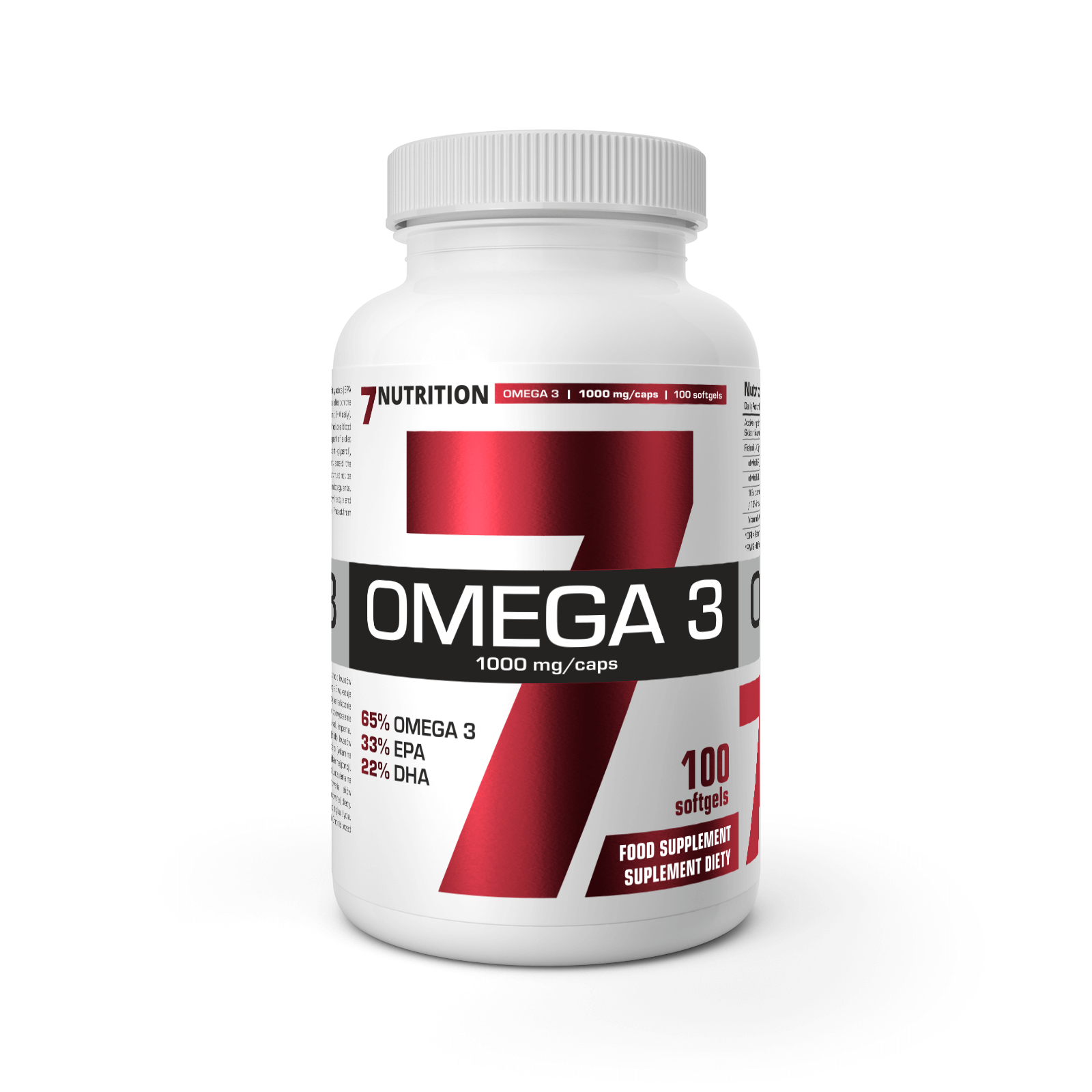 7NUTRITION OMEGA 3 100 CAPS 7NUTRITION OMEGA 3 100 CAPS